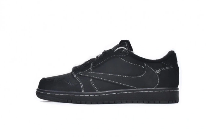 Cheap DM7866-001 x OG Low 1 Black Air Travis Phantom Jordan Scott 0709